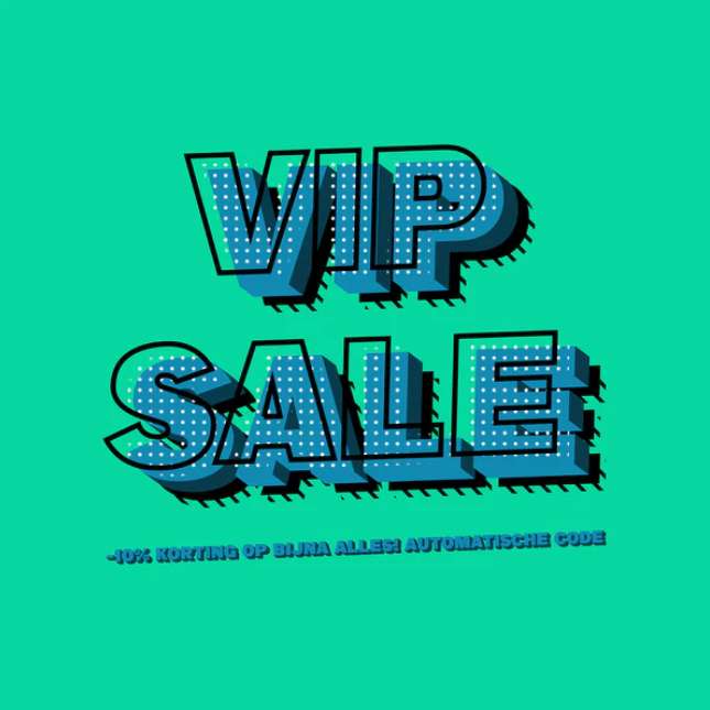 Sneakerbaas "VIP SALE" 10% korting, ook op nieuwe collectie