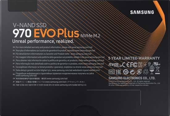 Samsung 970 Evo Plus 2TB M.2 NVMe SSD