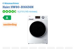 Haier HW80-B16636N Wasmachine