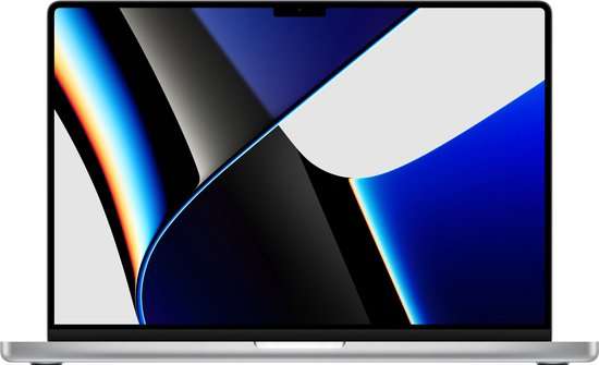 Apple MacBook Pro (2021) MK1H3N/A- 16 inch - Apple M1 Max - 1 TB - Zilver