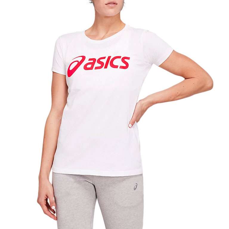Logo dames T-shirt @ Asics Outlet