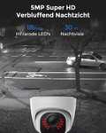 Reolink beveiligingssysteem met 4 camera's + NVR (RLK8-520D4-5MP) voor €419,99 @ Amazon NL