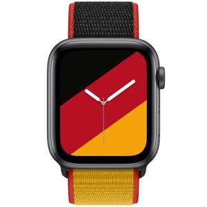 Apple Sport Loop Band Germany voor de Apple Watch Series 1-9 en SE /38 ,40 en 41 mm @ Smartphonehoesjes.nl