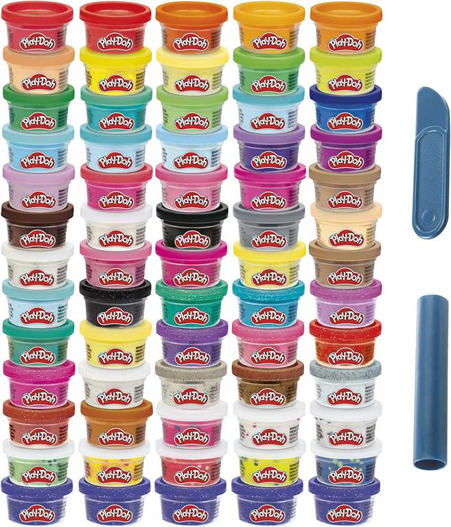 Hasbro Play-Doh: Ultimate Color Collection - 65-delige set met verschillende soorten boetseerklei