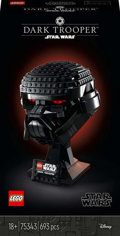 LEGO Star Wars Dark Trooper Helm - 75343 laagste prijs tot nu toe