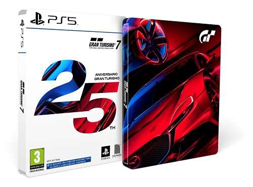 Gran Turismo 7 - 25-jarig jubileumeditie [PS5] +ps4 voucher [amazon.es]