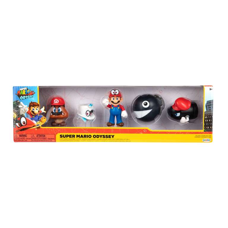 Jakks Super Mario Odyssey 5 pack figuren
