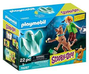 Playmobil 70287 Scooby Doo - Scooby en Shaggy met Geest bij amazon.de