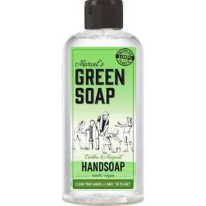 8 navulling flessen Marcel's Green Soap Handzeep 10 euro