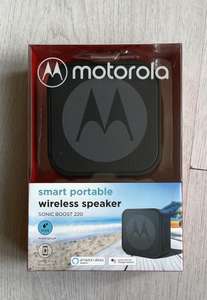 Motorola Sonic Boost 220 bluetooth speaker