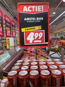 8 blikjes 0,5 liter Amstel @Nettorama