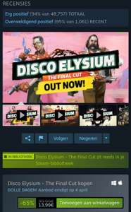 Disco Elysium (The Final Cut) - Steam