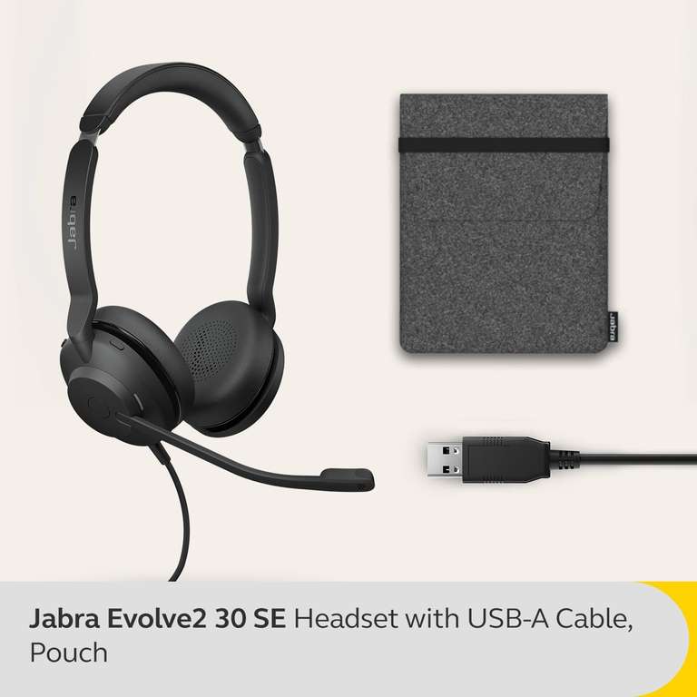 Jabra Evolve2 30 SE MS Stereo Headset