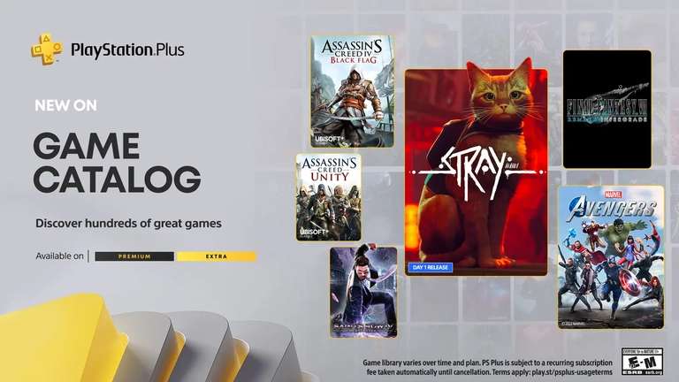PlayStation Plus Extra/Premium games voor juli 2022