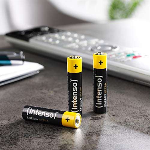 Intenso Energy Ultra AAA Micro LR03 alkaline batterijen 24 stuks € 3,-