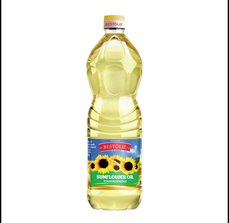 Zonnebloemolie 920ml [Nieuwe klant = 4 flessen voor ~€1]