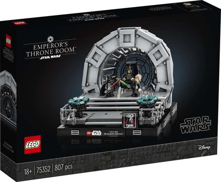 LEGO Star Wars - Emperor's Throne Room Diorama 75352
