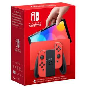 Nintendo Switch (OLED model) Mario Edition Rood