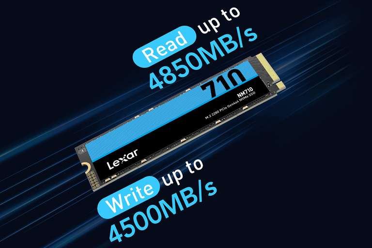 Lexar NM710 2TB M.2 SSD Gen 4