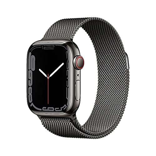 Apple Watch Series 7 | 41mm | Roestvrij Staal | 4G | Graphite