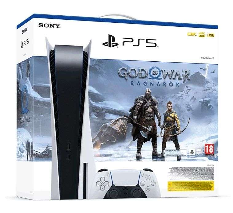Sony Playstation 5 + God of War Ragnarok