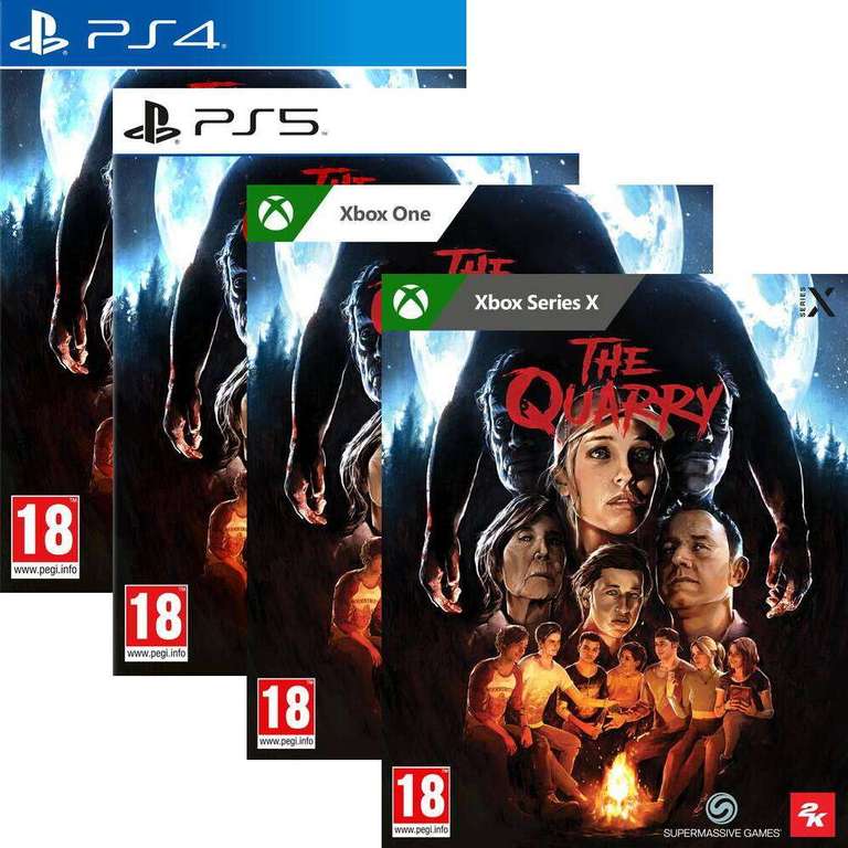 The Quarry voor PS4/Xbox One (PS5/Xbox Series S/X voor €28)