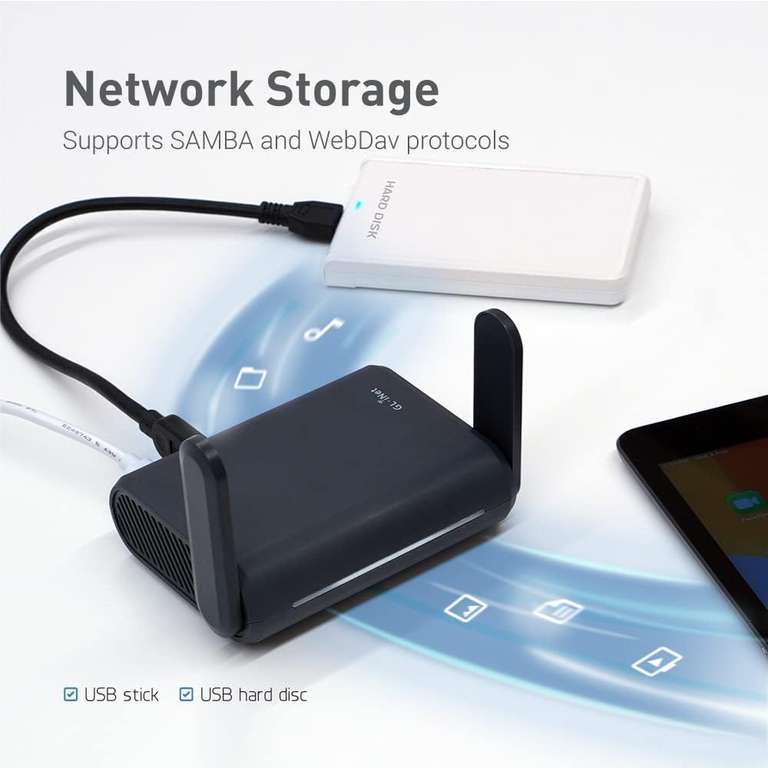 GL.iNet GL-A1300 Wireless Travel VPN Router