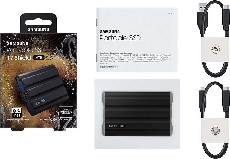 Samsung T7 Shield 1TB portable SSD @amazon.de