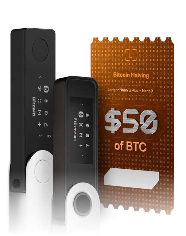 $20,- of $30,- Bitcoin bij aanschaf van een Ledger