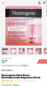 [select deal bol.com] Neutrogena Glow Boost Revitaliserende Dagcrème 50 ml €3,39
