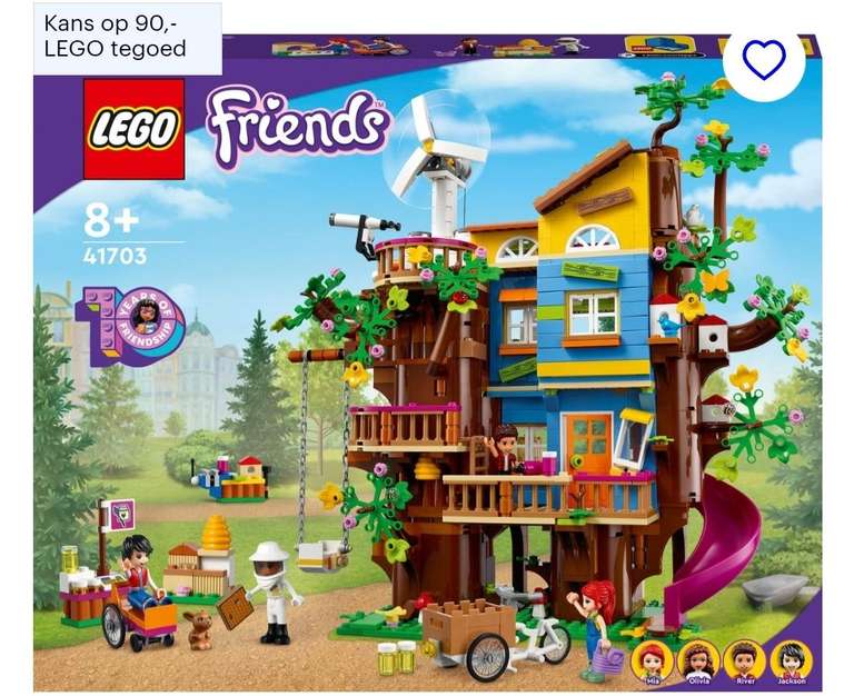 Lego Friends - Vriendschapsboomhut (41703)