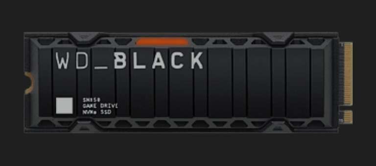 WD SSD Black SN850 Heatsink G4 2 TB