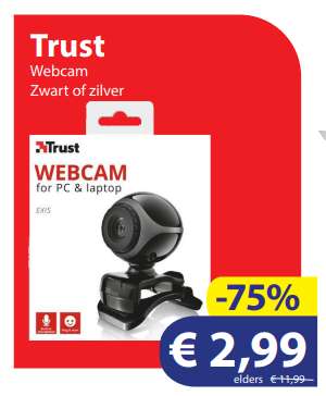 Trust Exis webcam bij die Grenze voor €2,99