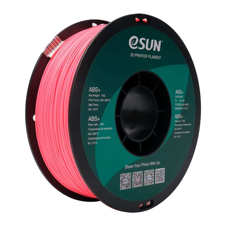 eSUN ABS+ Filament 1.75mm, ABS Plus 3D Printer Filament