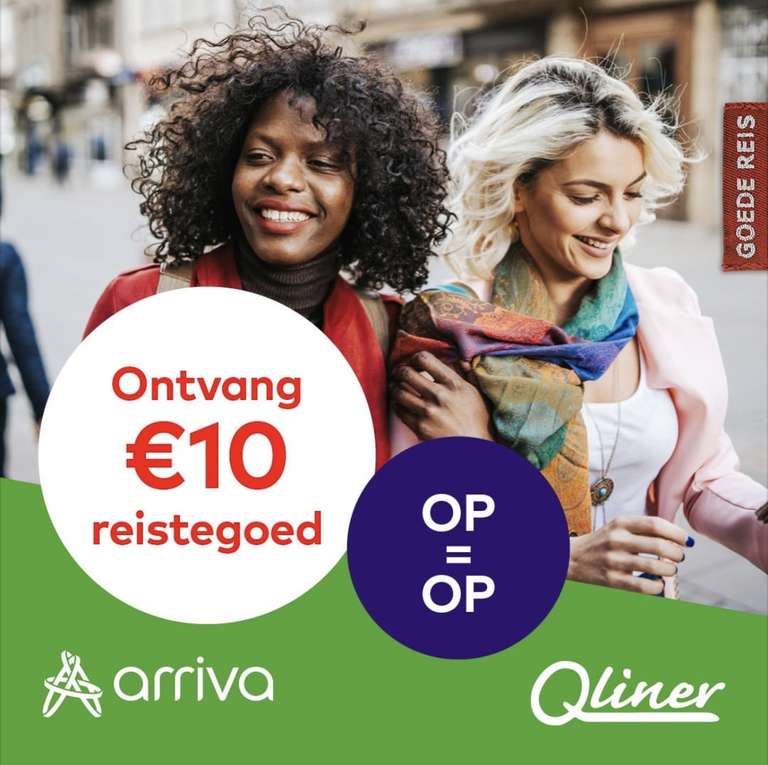 10 euro gratis reistegoed voor Arriva bussen in Zuid-Holland