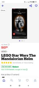 LEGO Star Wars - The Mandalorian helm (75328)