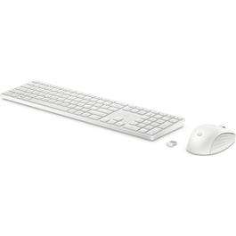 HP 650 - Wit Toetsenbord en muis set (Qwerty EU)