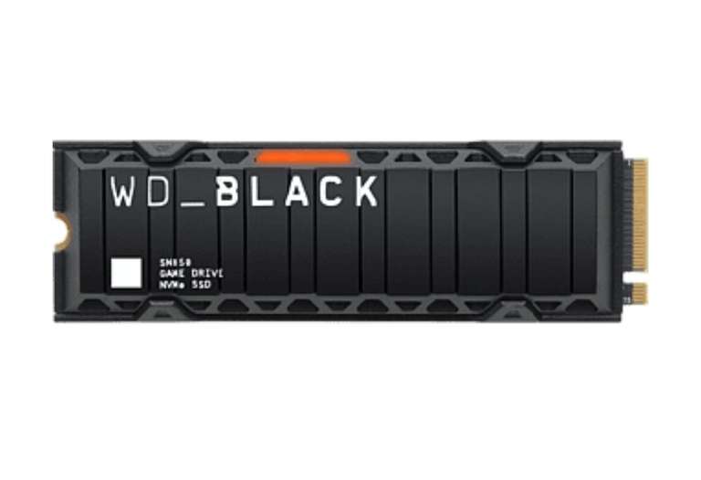 WD SSD Black SN850 Heatsink G4 1TB