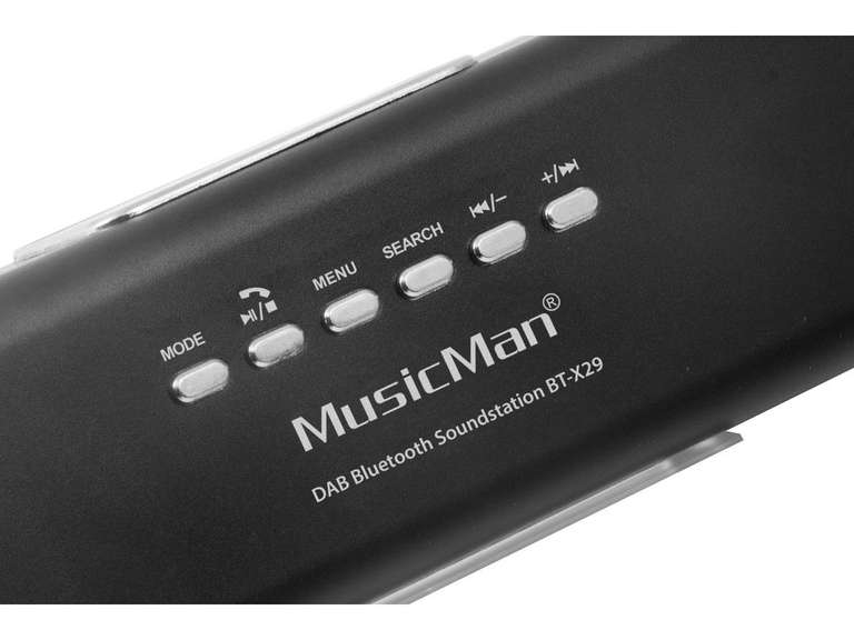 Technaxx MusicMan BT-X29 DAB+/FM-radio met Bluetooth