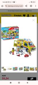 Playmobil ambulance met licht en geluid (71202)