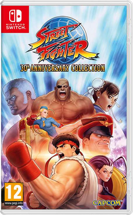 Nintendo e-Shop Switch Street Fighter 30th Anniversary Collection