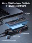 UGREEN M.2 Adapter NVMe SSD behuizing zwart voor €17,99 @ Amazon NL