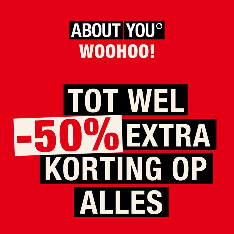 About You: tot 50% EXTRA korting