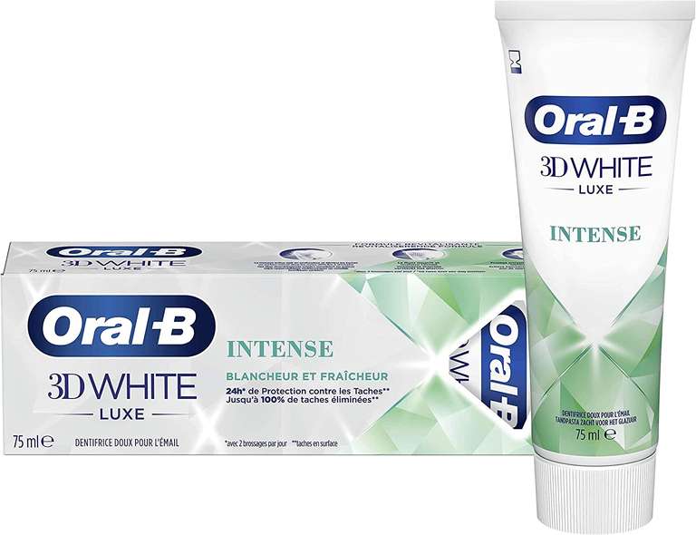 12x OralB tandpaste 3D whitening @ Amazon.nl