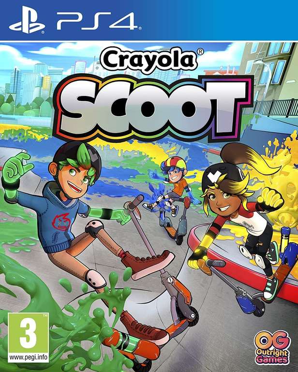 Crayola Scoot voor de PlayStation 4