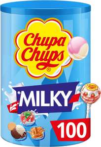 Chupa chups milky 100 stuks
