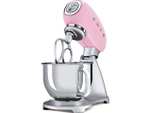 Smeg Keukenmachine SMF02 (roze) voor €189,95 @ iBOOD
