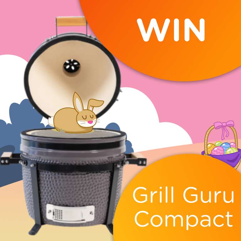 Win een Grill Guru Kamado Compact!