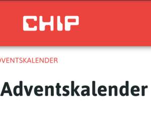 Chip.de Adventskalender met gratis software