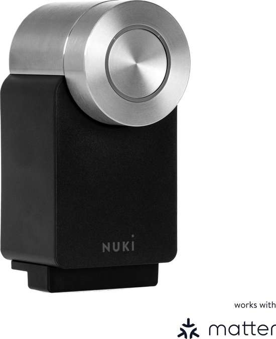 Nuki Smartlock Pro (4e generatie), zowel zwarte als witte versie